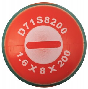 JONNESWAY D71S8200 Отвертка стержневая шлицевая ANTI-SLIP GRIP, SL8.0х200 мм, фото 2
