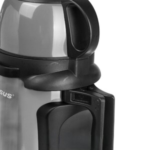 Термос (N-TM-042-G) 1700ML (крышка-кружка с ручк, доп.пл.чашка, скл.ручки, ремень) Nisus, фото 8