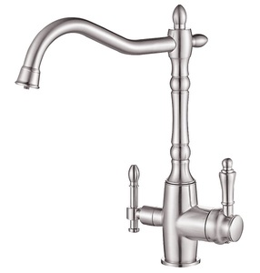 Смеситель для кухни ZORG Steel Hammer (SH 812 SATIN) Сатин, фото 1