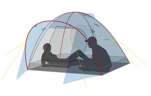 Палатка Canadian Camper KARIBU 3, цвет royal, фото 5