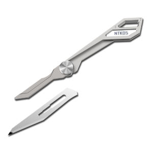 Титановый крошечный брелок-нож Nitecore для ключей 18776, фото 3