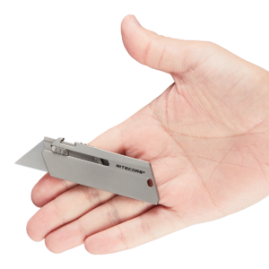 Титановый крошечный брелок-нож для ключей NITECORE NTK09, фото 3