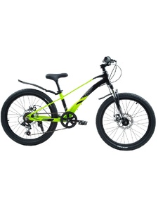 Велосипед Tech Team Oxic 22" зеленый green (магниевый сплав), фото 1