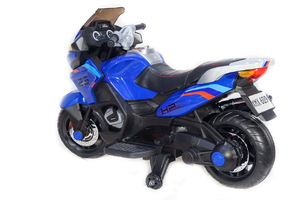 Детский мотоцикл Toyland Moto ХМХ 609 Синий, фото 5