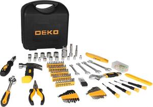 Универсальный набор инструмента для дома и авто в чемодане Deko DKMT165 (165 предметов) 065-0742, фото 3