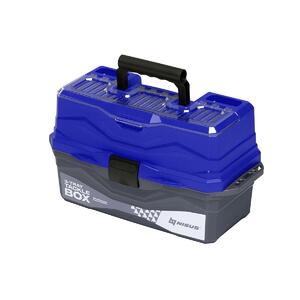 Ящик для снастей Tackle Box трехполочный синий (N-TB-3-B) NISUS, фото 1
