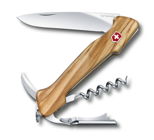 Нож Victorinox Wine Master, 130 мм, 6 функций, оливковое дерево, фото 1