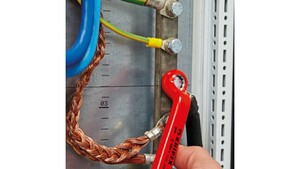 Ключ гаечный KNIPEX накидной VDE, 15 мм, длина 200 мм, диэлектрический, фото 2