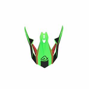 Козырёк Acerbis для шлема X-TRACK 22-06 Fluo-Green/Black, фото 1