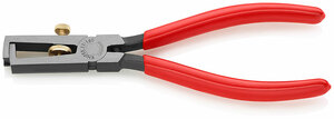 Стриппер, d5 мм (10 мм²), длина 160 мм, пружина, фосфатированный, обливные ручки KNIPEX KN-1101160, фото 1