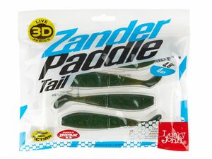 Виброхвосты LJ 3D Series Zander Paddle Tail 4.8in (12.00)/Z09 4шт., фото 3