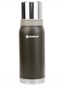 Термос (N-TM-039-K) 1000ML (2 крышки-кружки) Nisus, фото 1