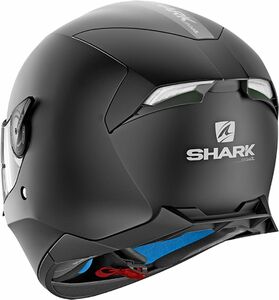 Шлем SHARK SKWAL 2 BLANK MAT with LED Black XL, фото 2