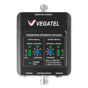Готовый комплект усиления сотовой связи VEGATEL VT-900E/1800-kit (дом, LED), фото 2