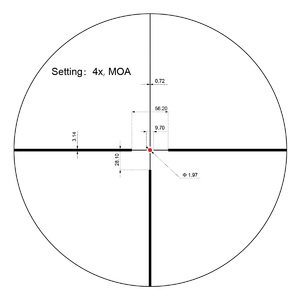 Оптический прицел Vector Optics Continental X8 1-8x24 Hunting ED, 30мм, сетка L4A, азотозаполненый, с подсветкой (SCOC-37), фото 5
