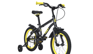 Велосипед Stark'24 Foxy Boy 16 черный/желтый, фото 2