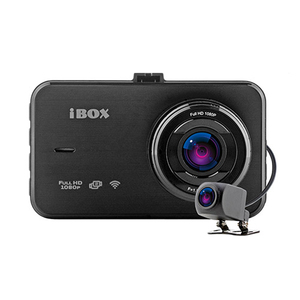 Видеорегистратор с 2-мя камерами iBOX Optic WiFi Dual + Камера заднего вида, фото 1