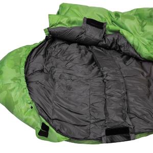 Спальный мешок пуховый 210х80см (t-20C) зеленый (PR-SB-210x80-G) PR, фото 4