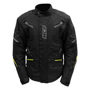 Мотокуртка MCP мужская Suspension II Men Jacket (черно-желтый, 2XL), фото 1