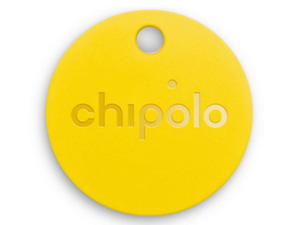 Умный брелок Chipolo PLUS с увеличенной громкостью и влагозащищенный, желтый, фото 1