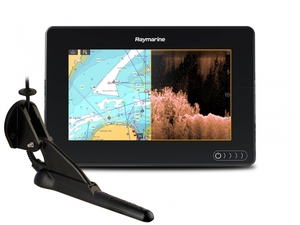 Raymarine AXIOM 7 DV, Multi-function 7" Display with integrated DownVision, 600W Sonar including CPT-100DVS transducer, фото 1