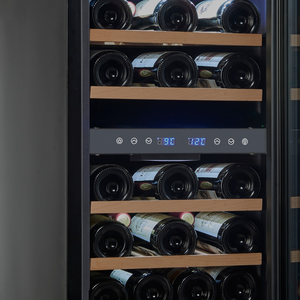 Винный шкаф CellarPrivate встраиваемый, двухзонный на 27 бутылок черный CP027-2TB, фото 10