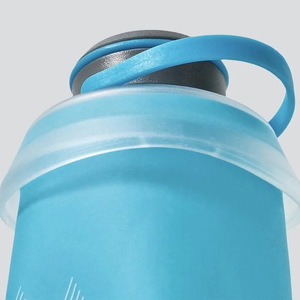 Складная мягкая бутылка для воды Stash 0,75L Голубая, фото 5