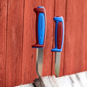 Нож Morakniv Basic 546 (S), 2025, Dala Red /Siljan Blue, фото 4