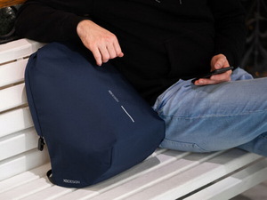 Рюкзак для ноутбука до 15,6 дюймов XD Design Bobby Soft, синий, фото 15