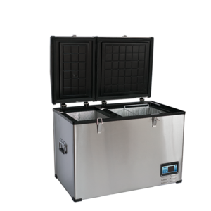 Автохолодильник компрессорный двухкамерный Alpicool BCD80 (12/24/220В), фото 3
