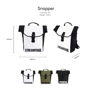 Влагозащитный рюкзак Stream Trail Snapper Onyx (BK) 16L, фото 3