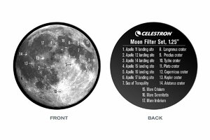 Набор лунных фильтров Celestron, 1,25", фото 6