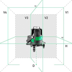 Лазерный уровень ADA ULTRALINER 360 4V Green Set, фото 8