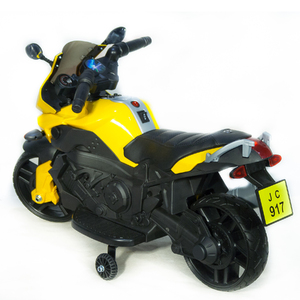 Детский мотоцикл Toyland Minimoto JC917 Желтый, фото 5