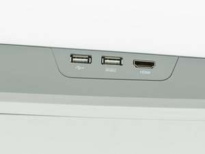Потолочный монитор 15,6" с моторизованным приводом, встроенным FULL HD медиаплеером и Miracast AVEL Electronics AVS1250T (серый), фото 4