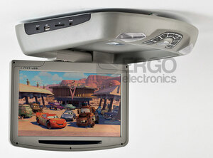 Автомобильный потолочный монитор 11" с DVD ERGO ER11K, фото 6