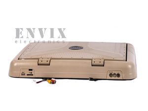 Автомобильный потолочный монитор 17" с DVD ENVIX D3121 (бежевый), фото 3