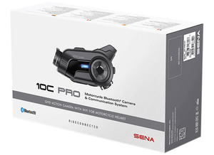 Мотогарнитура SENA 10C PRO со встроенной 2K экшн-камерой, фото 7