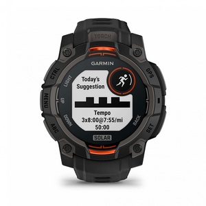 Часы Garmin Instinct 3 45mm Solar Black with Black Silicone (010-02934-00G), фото 13