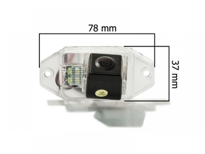 CCD штатная камера заднего вида с динамической разметкой AVEL Electronics AVS326CPR (#097) для TOYOTA LAND CRUISER PRADO 90 / 120, фото 2
