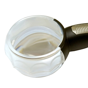 Лупа Kromatech ручная контактная 10x, 65 мм, с подсветкой (1 LED) TH-8015, фото 2