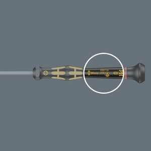 Набор отвёрток антистатических прецизионных WERA Kraftform Micro ESD Big Pack 1, 25 пр., PH/SL/PH S/TX/TX BO/IPR/Microstix/Pentalobe/HEX внутр/Cъёмник, фото 5