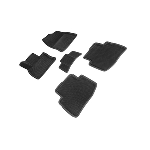 Коврики EVA 3D соты для Mazda CX-9 II 2018-н.в. (черные, 95419)