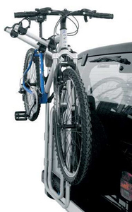Крепление велосипеда на запасное колесо PERUZZO 4x4 Stelvio (2 вел.) сталь, с креплением за колеса (рельс)