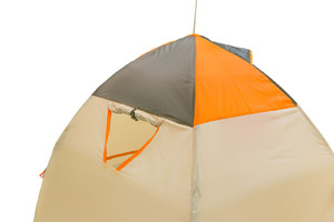 Палатка для зимней рыбалки Митек Омуль-2 (оранжевый/хаки-бежевый), фото 5