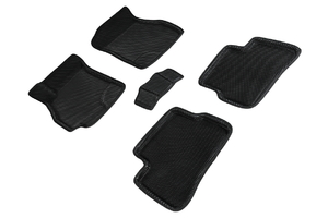 Коврики EVA 3D соты для Hyundai Accent 2000-2002 (черные, 95399), фото 1
