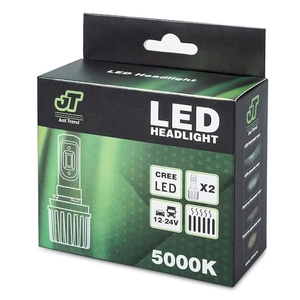 Светодиодная автолампа JT LED H27/880/881.12/24V.20W.2 шт., фото 5