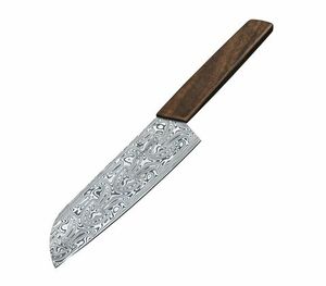 Нож Victorinox сантоку, лезвие 17 см прямое, коричневый (подар. упак.), фото 6