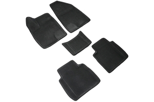 Коврики Seintex 3D EVA "РОМБ" HAVAL F7 NEW 4WD 2024-н.в. черные (317381)