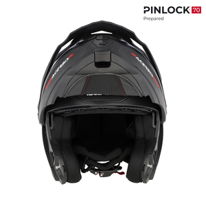 Мотошлем Acerbis RIDER матовый Black 2 S, фото 7